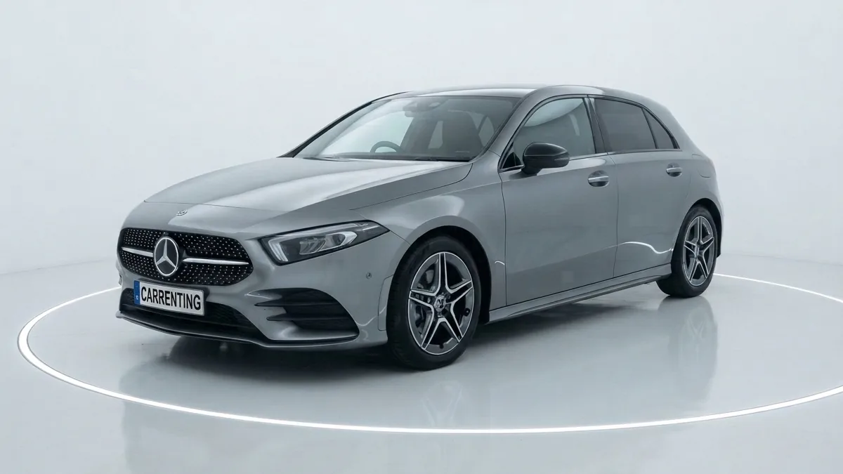 Mercedes-Benz CLASE A 250 e con tecnología híbrida EQ en renting en Zaragoza — Lateral