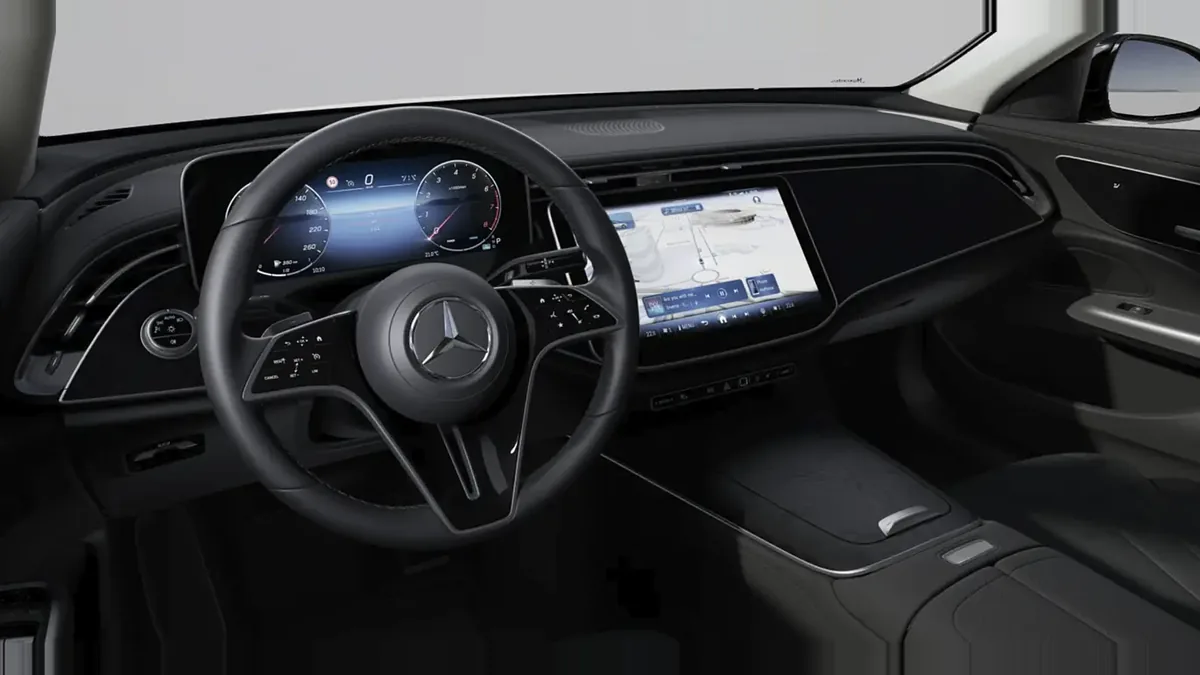 Mercedes-Benz Clase E 200 en renting en Zaragoza — Interior