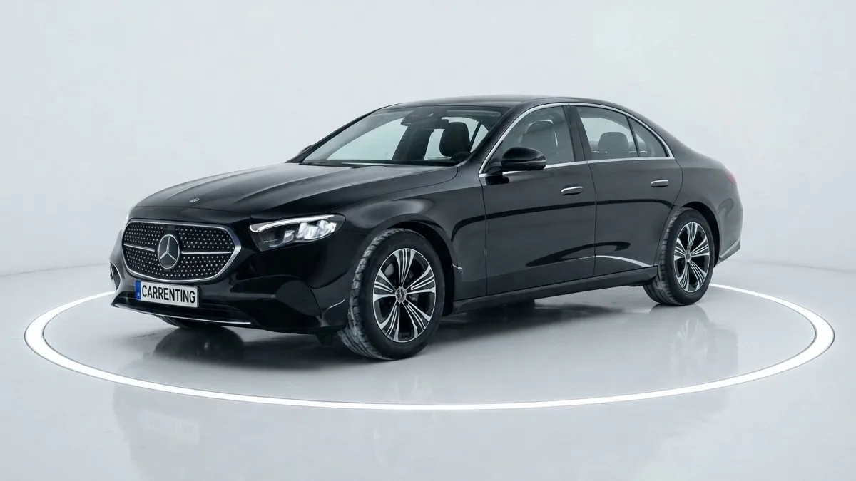 Mercedes-Benz Clase E 200 en renting en Zaragoza — Lateral