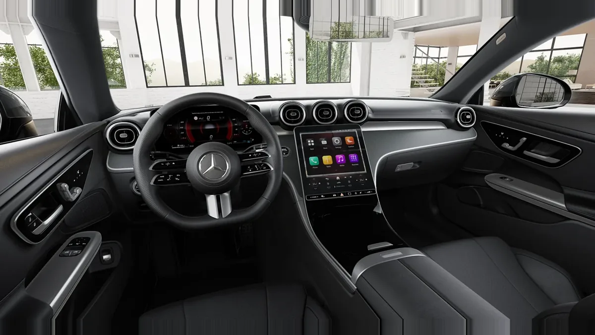 Mercedes-Benz CLE 220d Coupé en renting en Zaragoza — Interior