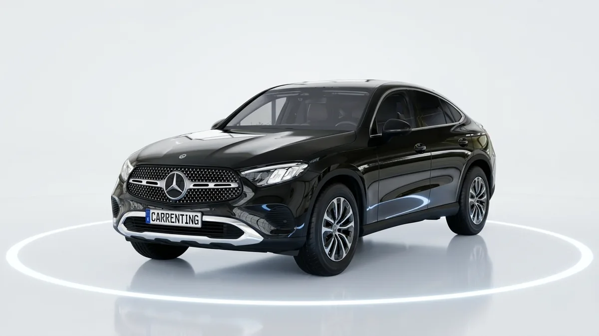 Mercedes-Benz GLC Coupé 220D 4MATIC en renting en Zaragoza — Lateral