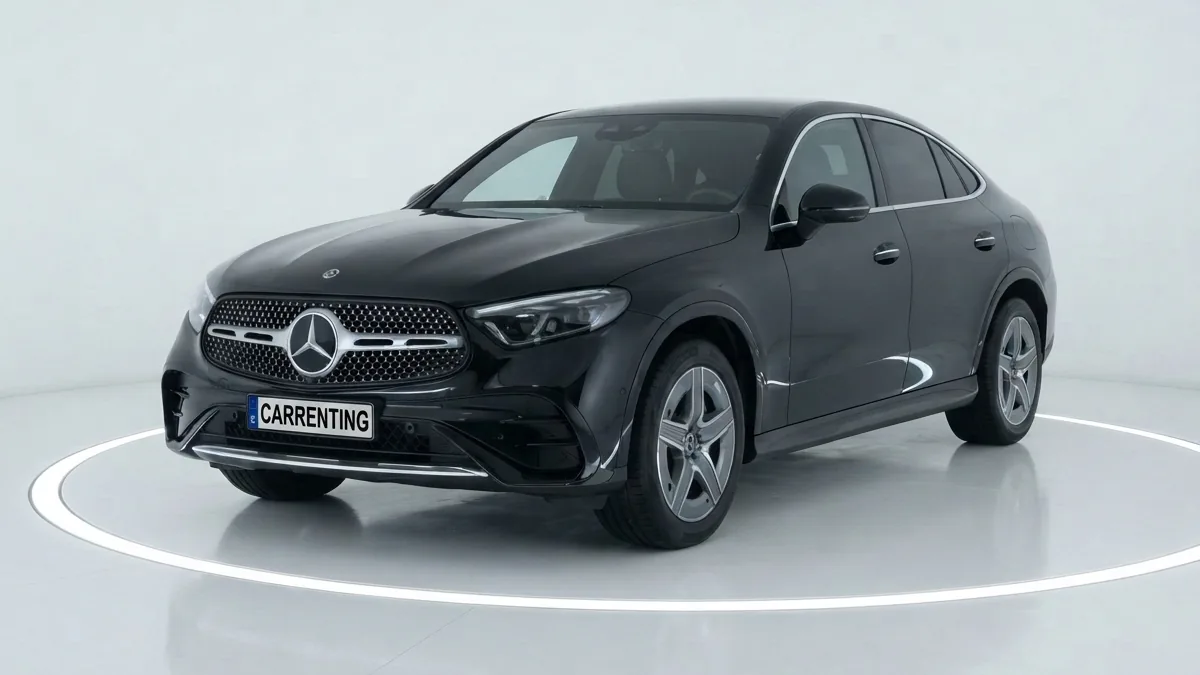 Mercedes-Benz GLC Coupé 300 de 4MATIC QS en renting en Zaragoza — Lateral