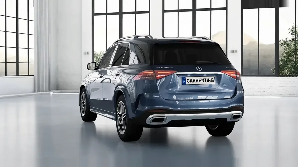 Mercedes-Benz GLE 300d 4MATIC en renting en Zaragoza — Delantera