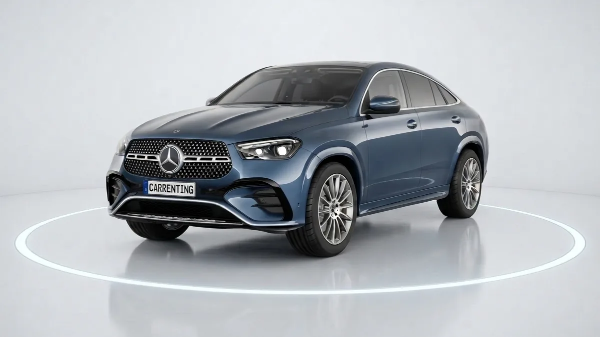Mercedes-Benz GLE 300d 4MATIC Coupé en renting en Zaragoza — Lateral