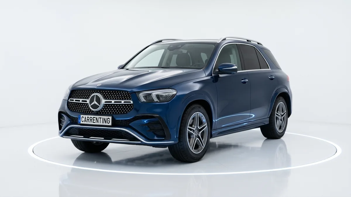 Mercedes-Benz GLE 300d 4MATIC en renting en Zaragoza — Lateral