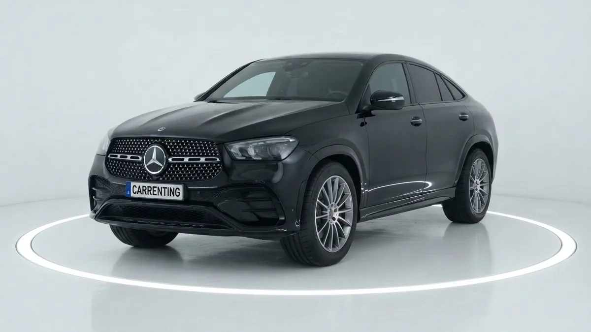 Mercedes-Benz GLE 350de 4MATIC Coupé en renting en Zaragoza — Lateral