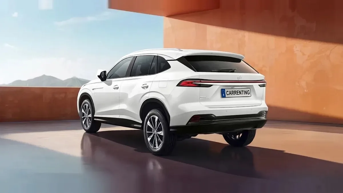 MG HS 1.5 Hybrid Comfort WHT en renting en Zaragoza — Delantera