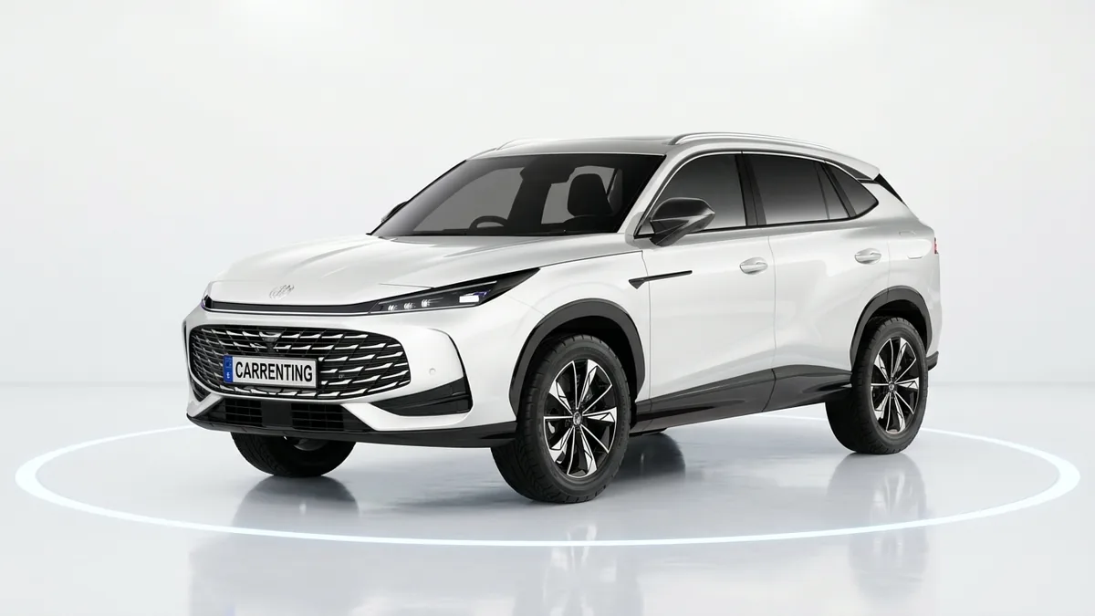 MG HS 1.5 Hybrid Comfort WHT en renting en Zaragoza — Lateral