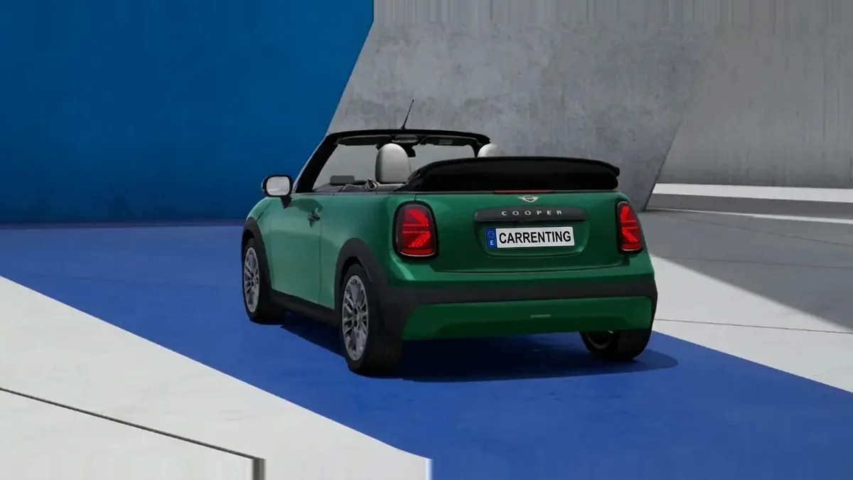 MINI Cooper C Cabrio Classic en renting en Zaragoza — Delantera