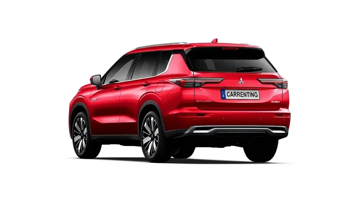 Mitsubishi Outlander PHEV Kaiteki 4WD 306CV en renting en Zaragoza — vista 7