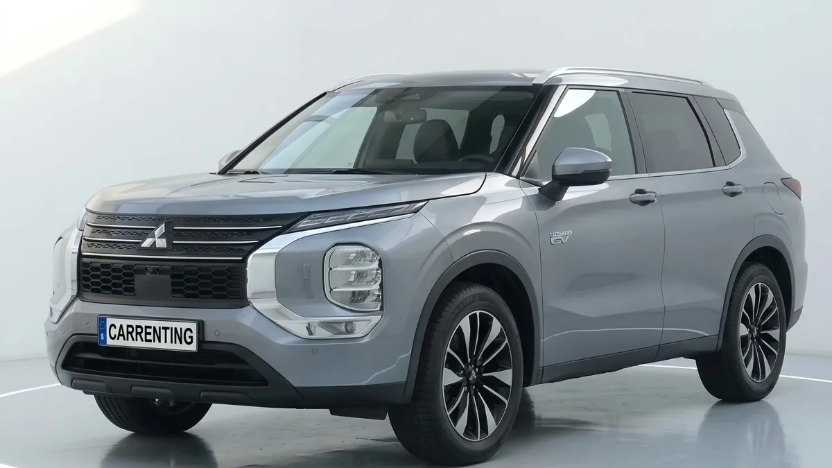 Mitsubishi Outlander PHEV Kaiteki 4WD 306CV en renting en Zaragoza — Lateral