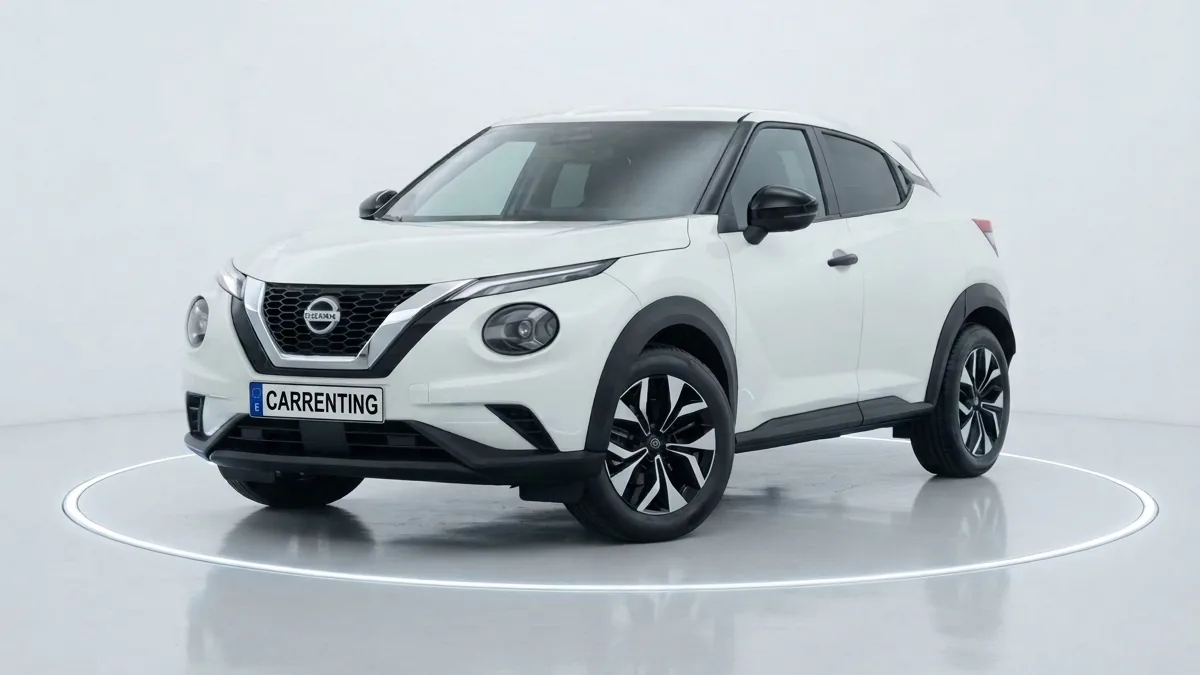 Nissan Juke 1.0 DIG-T 114CV Acenta II en renting en Zaragoza — Lateral