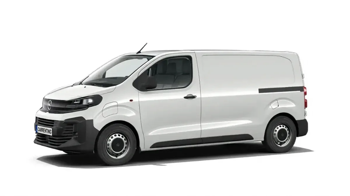 Opel Vivaro Furgón Electric 100kW + Batería 75 kWh VU en renting en Zaragoza — Trasera