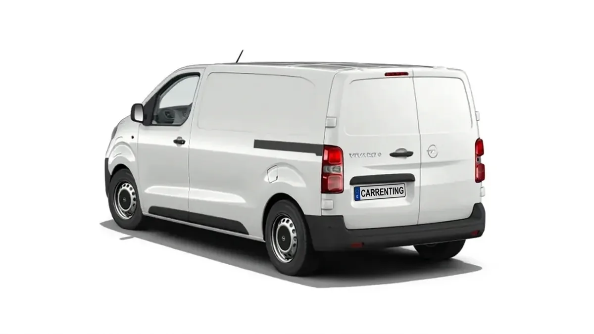 Opel Vivaro Furgón Electric 100kW + Batería 75 kWh VU en renting en Zaragoza — Delantera