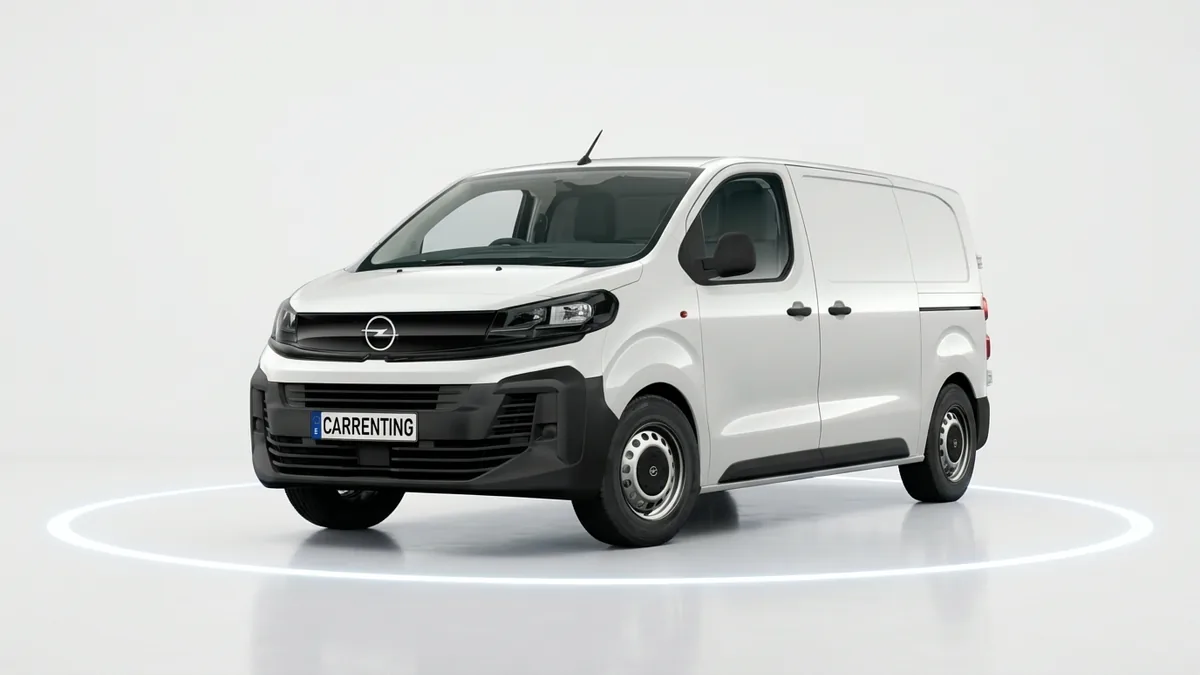 Opel Vivaro Furgón Electric 100kW + Batería 75 kWh VU en renting en Zaragoza — Lateral