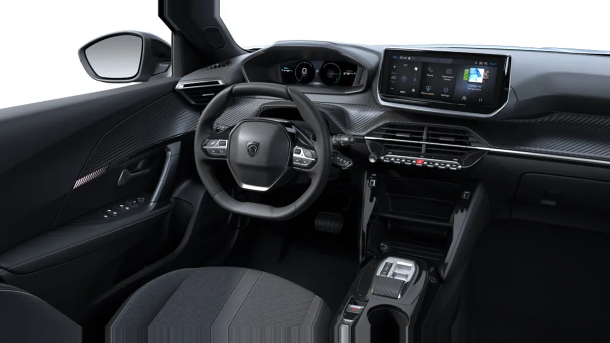 Peugeot 2008  ALLURE HYBRID 110 EDCS6 (AUTOMÁTICO) en renting en Zaragoza — Interior