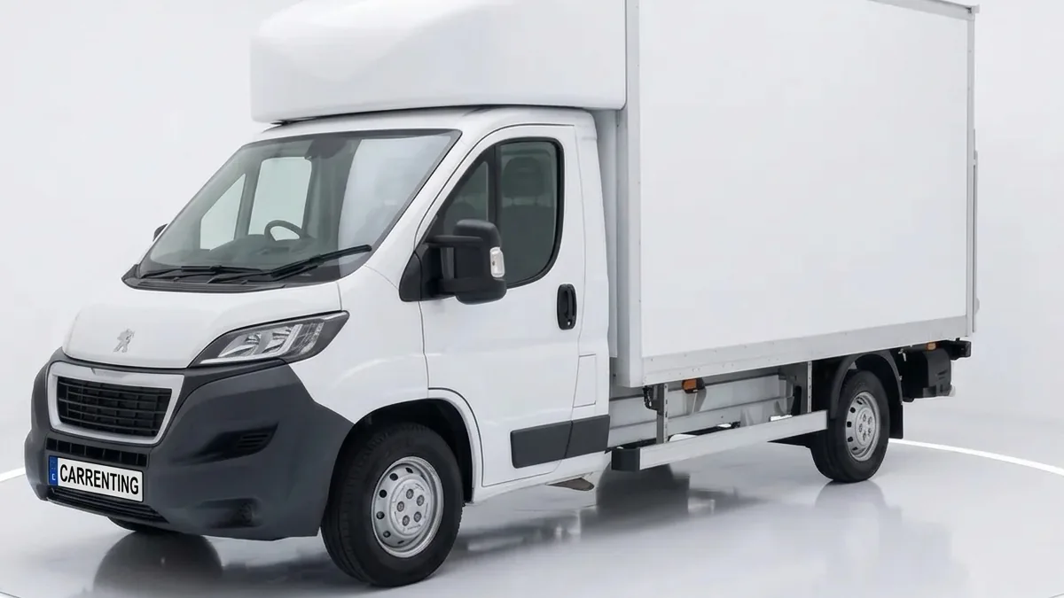Peugeot Boxer Caja Paquetera Portón L3 3.5T Max BlueHDi 180 S&S 6vel en renting en Zaragoza — Lateral