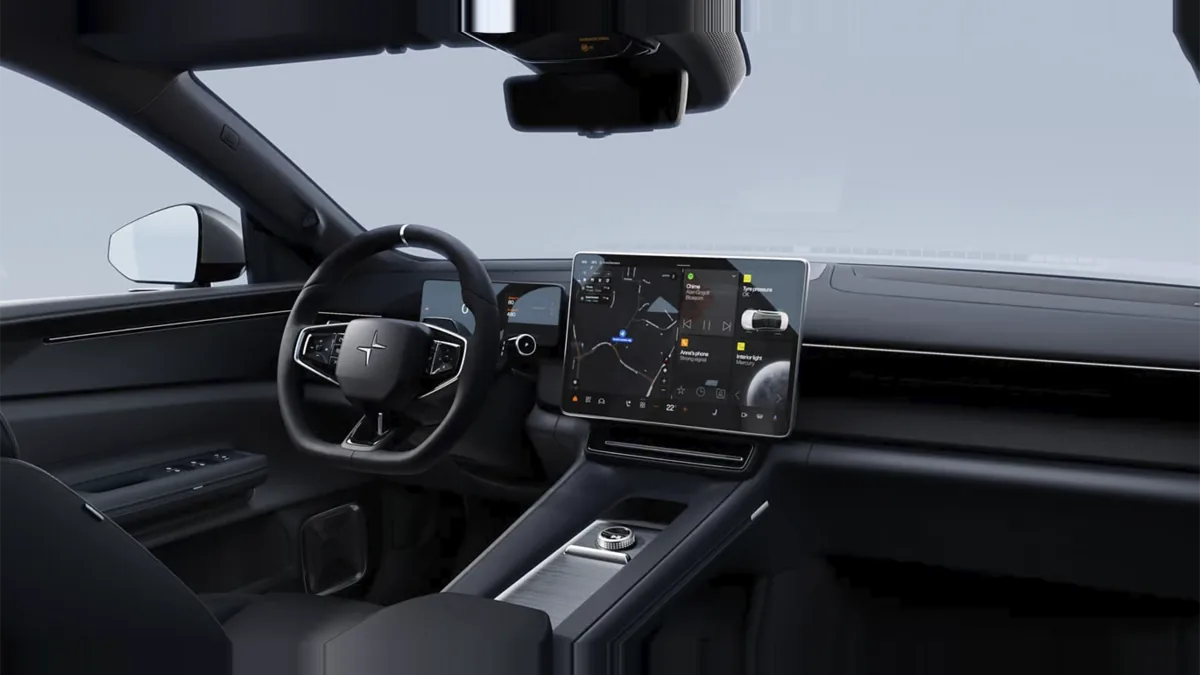 Polestar 4 Long Range Single 200kW en renting en Zaragoza — Interior