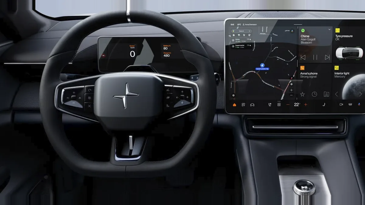 Polestar 4 Long Range Single 200kW en renting en Zaragoza — vista 7