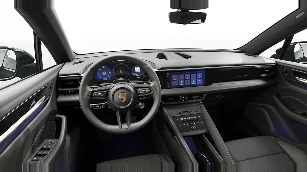 Porsche Macan 4 408CV en renting en Zaragoza — Interior