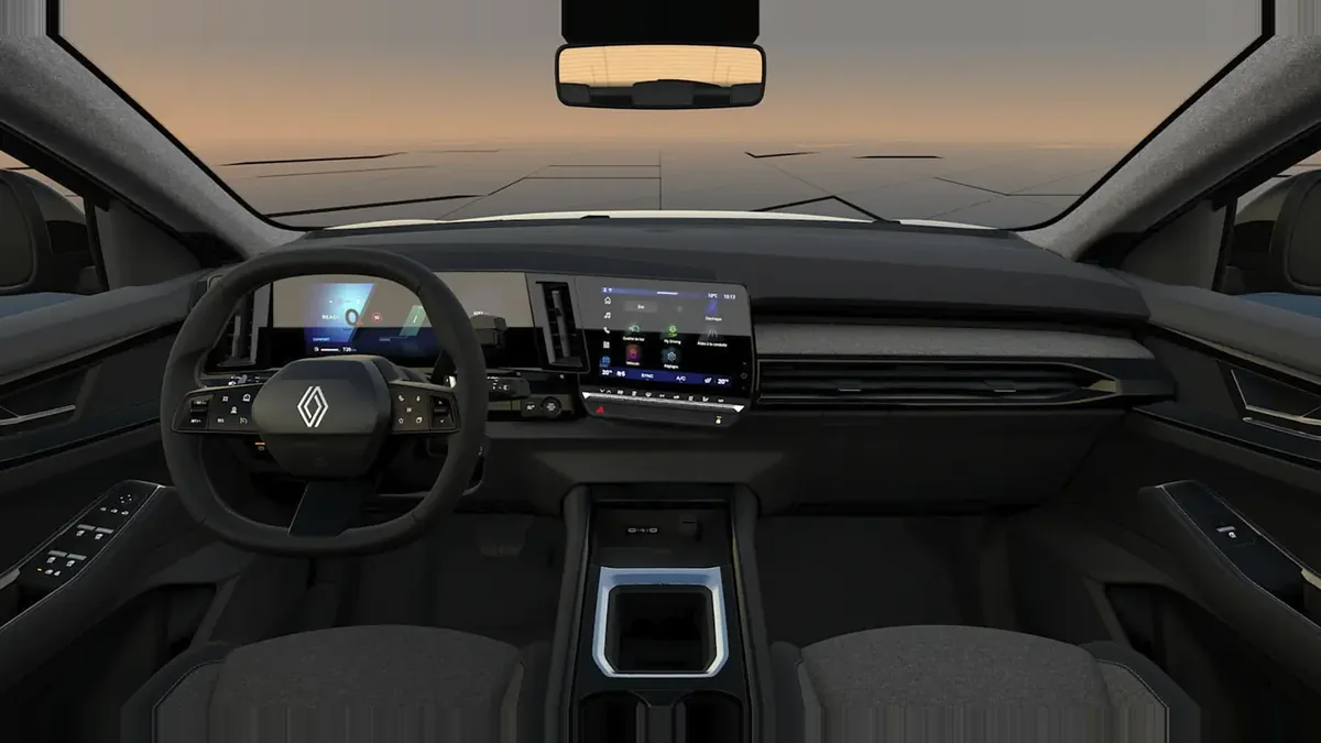 Renault Austral Evolution E-Tech Full Hybrid en renting en Zaragoza — Interior