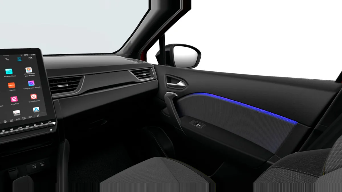 Renault CAPTUR E-TECH Full Hybrid Techno en renting en Zaragoza — Interior