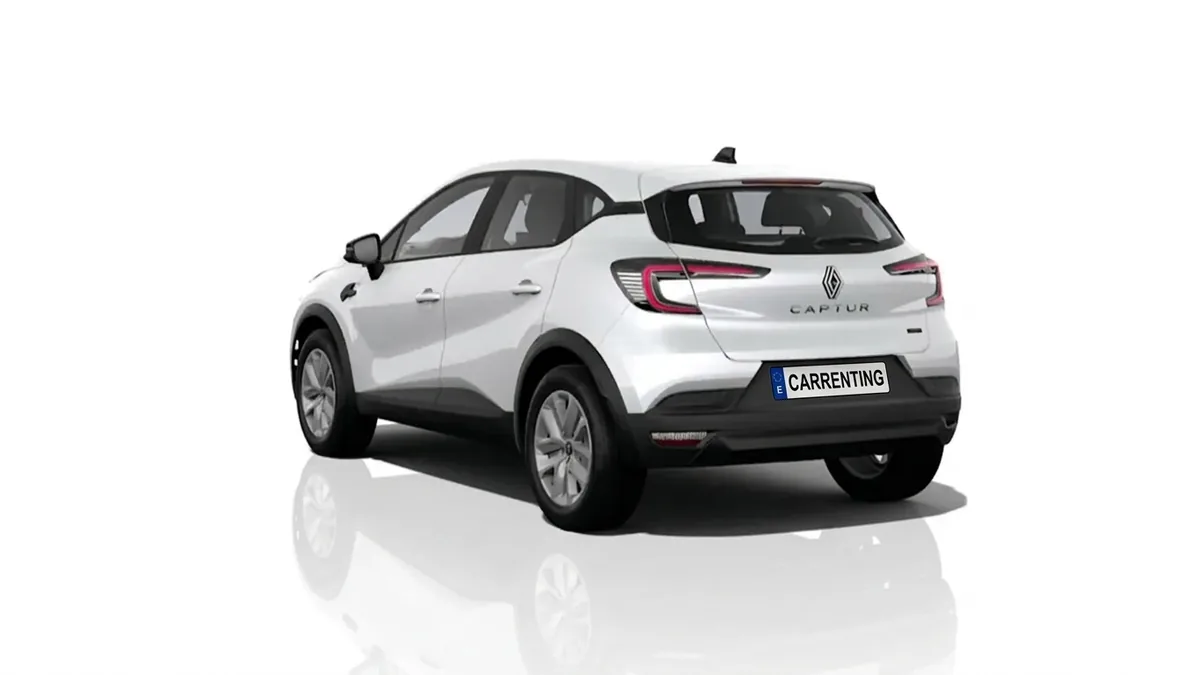 Renault Captur Evolution TCE 140cv DCE en renting en Zaragoza — Delantera