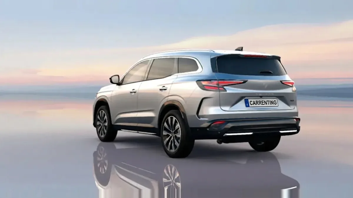 Renault ESPACE TECHNO E-TECH FULL HYBRID 200CV GA en renting en Zaragoza — Delantera