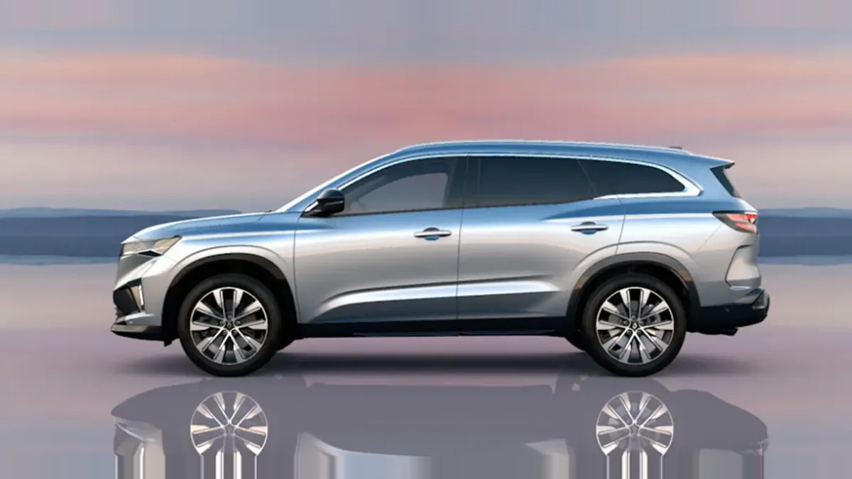 Renault ESPACE TECHNO E-TECH FULL HYBRID 200CV GA en renting en Zaragoza — Trasera