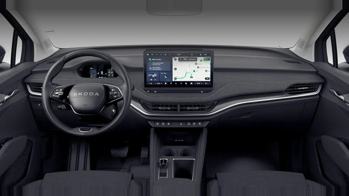 Škoda Elroq 150kW (204CV) 63kWh en renting en Zaragoza — Interior