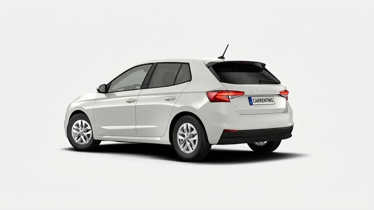 Škoda Fabia 1.0 TSI DSG Selection en renting en Zaragoza — Interior
