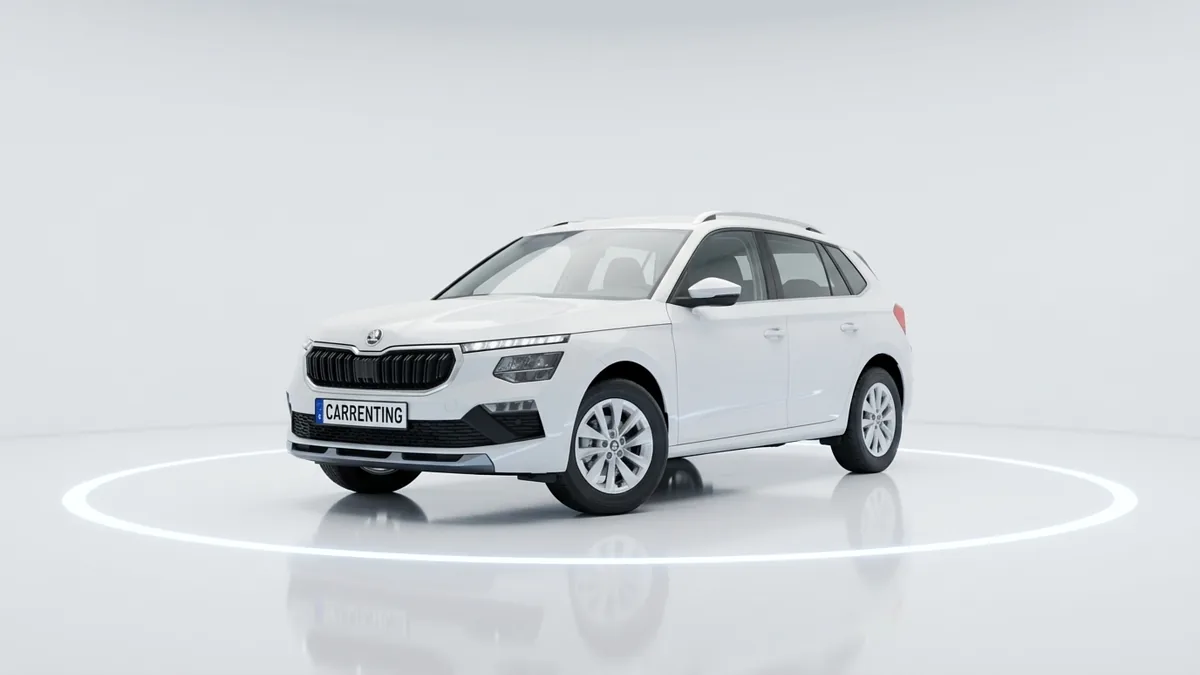 Škoda Kamiq 1.5 TSI DSG Selection en renting en Zaragoza — Lateral