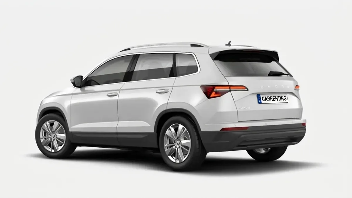 Škoda Karoq 2.0 TDI 110kW 150CV DSG 7vel. en renting en Zaragoza — Delantera