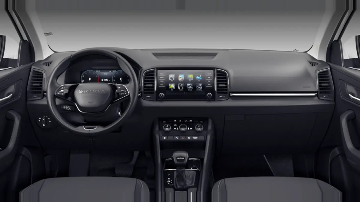 Škoda Karoq 2.0 TDI 110kW 150CV DSG 7vel. en renting en Zaragoza — Interior
