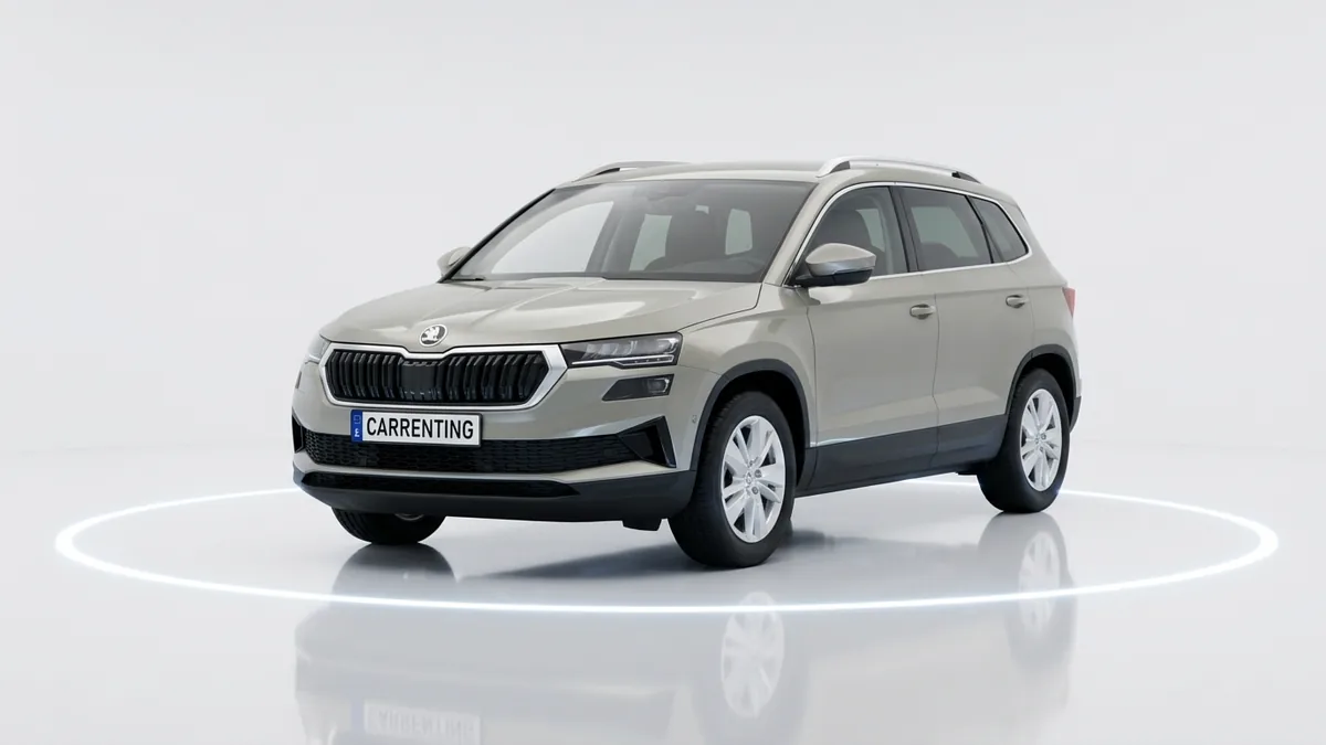 Škoda Karoq Selection 1.0 TSI 85kW (115CV) Manual en renting en Zaragoza — Lateral