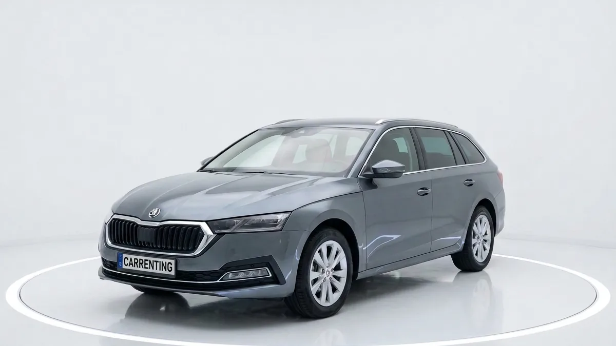 Škoda Octavia Combi 2.0 TDI DSG Selection en renting en Zaragoza — Lateral