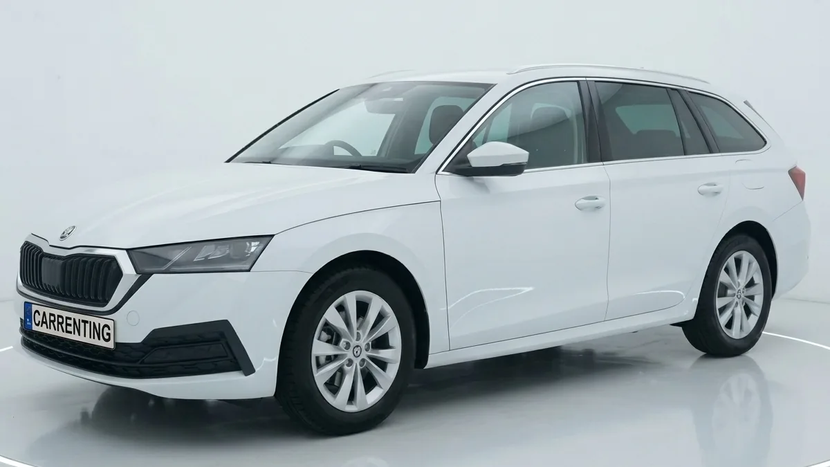 Škoda Octavia Combi Selection 2.0 TDI 150CV DSG 7vel en renting en Zaragoza — Lateral