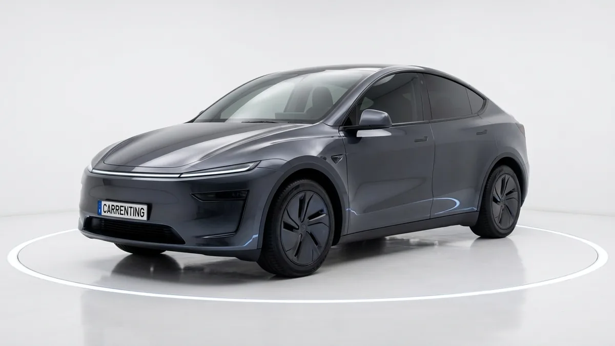 Tesla Model Y Premium RWD en renting en Zaragoza — Lateral