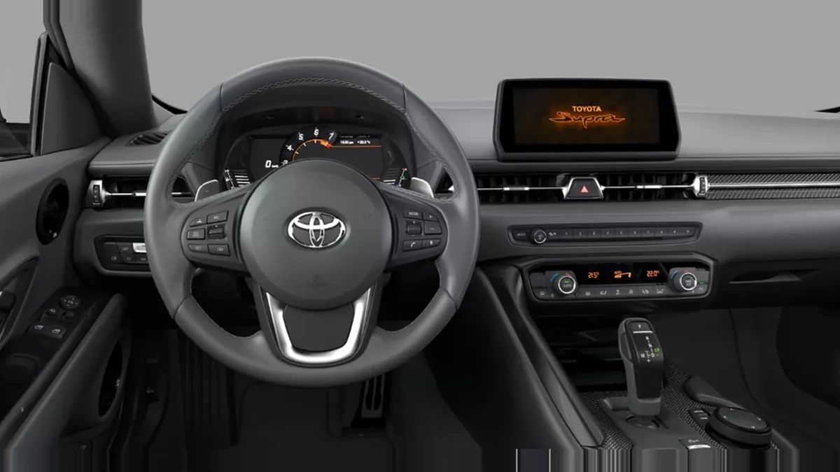 Toyota GR Supra 3.0T 250kW (340CV) Performance AT8 en renting en Zaragoza — Interior