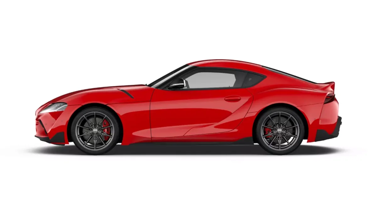 Toyota GR Supra 3.0T 250kW (340CV) Performance AT8 en renting en Zaragoza — Trasera