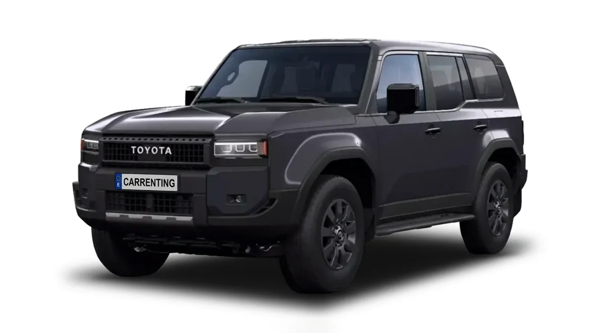 Toyota Land Cruiser 250 Hybrid 48V VX en renting en Zaragoza — Trasera
