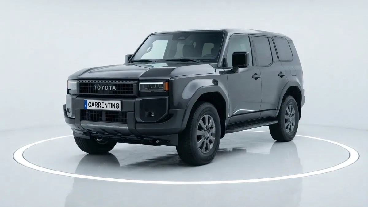 Toyota Land Cruiser 250 Hybrid 48V VX en renting en Zaragoza — Lateral