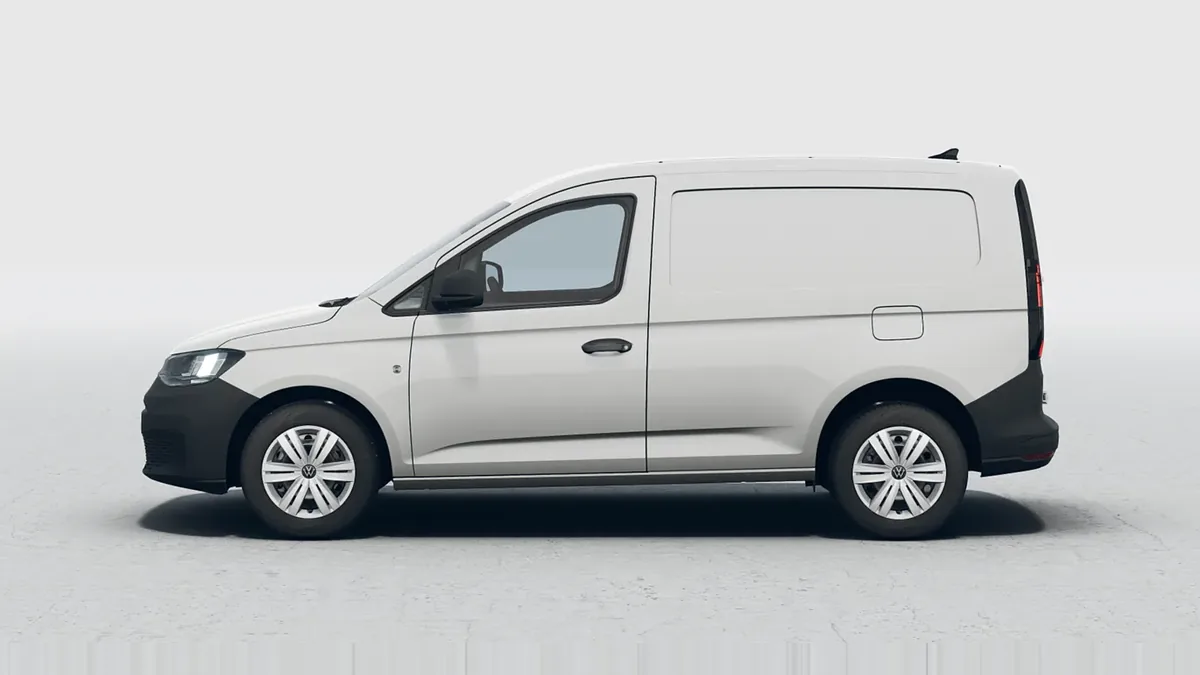 Volkswagen Caddy Cargo 2.0 TDI 75kW (102CV) - FRÍO POSITIVO en renting en Zaragoza — Delantera