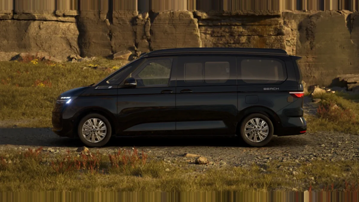 Volkswagen California Beach Tour 2.0 TDI 110kW (150CV) DSG en renting en Zaragoza — Trasera