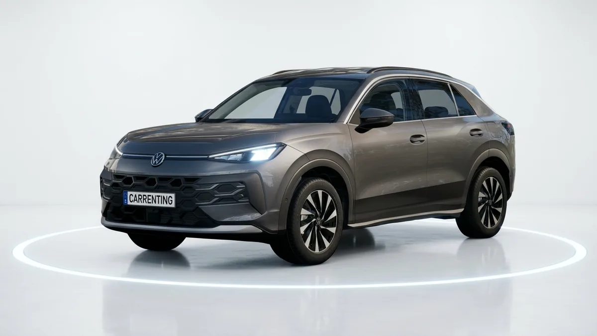 Volkswagen T-ROC Más 1.5 eTSI 110kW (150CV) DSG CW en renting en Zaragoza — Lateral