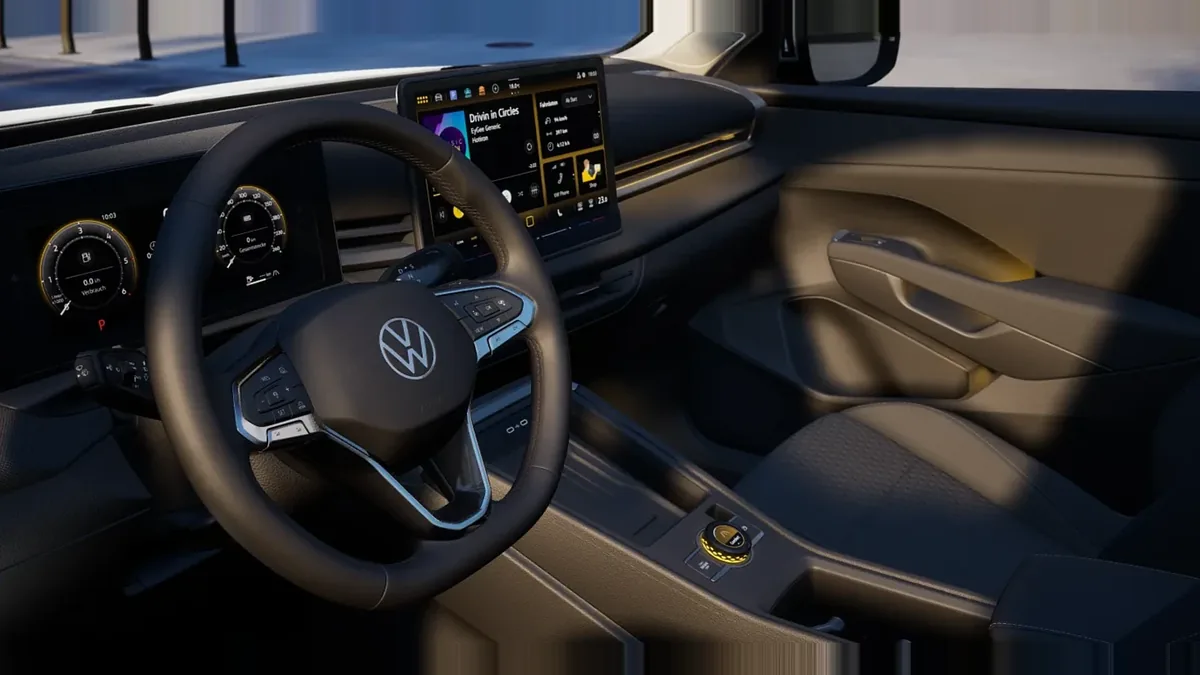 Volkswagen T-ROC Match 1.5 eTSI 85kW (116CV) DSG GRY en renting en Zaragoza — vista 6