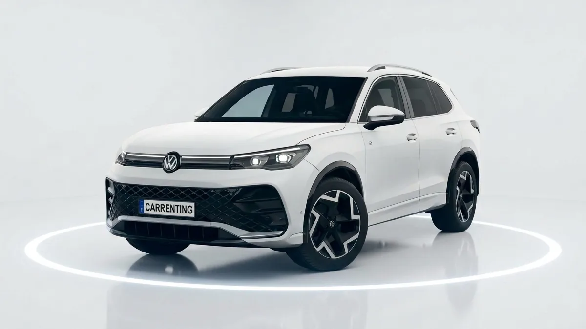 Volkswagen Tiguan R-Line 1.5 eTSI 110kW DSG en renting en Zaragoza — Lateral